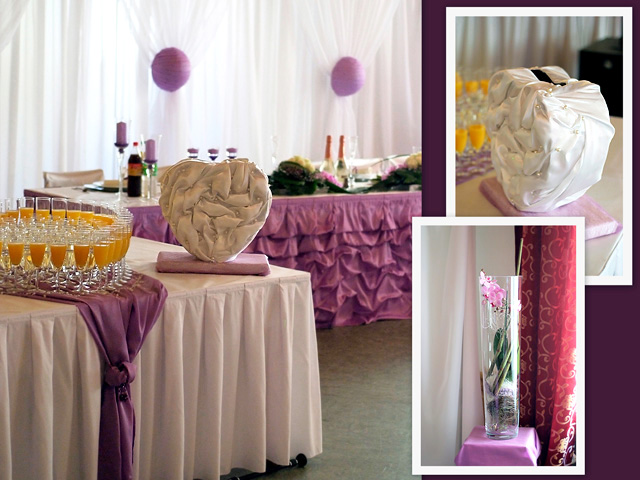 Wedding table decorations are one of the most popular themes in decorations